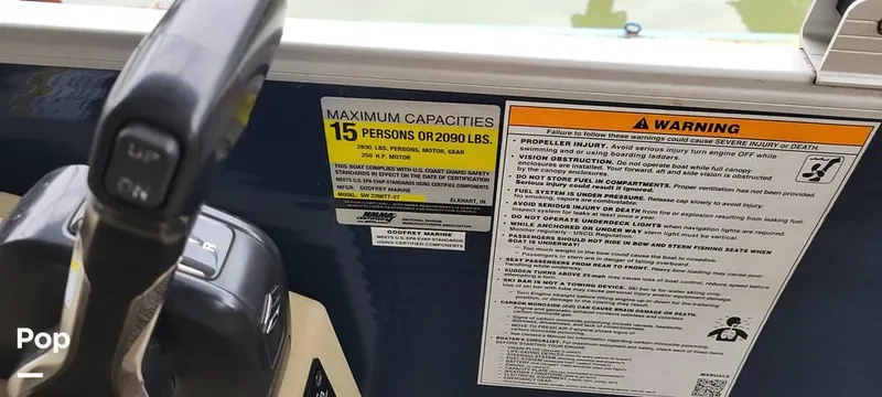 Slide: The Image of 2022 Godfrey Pontoon Sweetwater Cruise 2386 C for sale in Morley, TN - 7