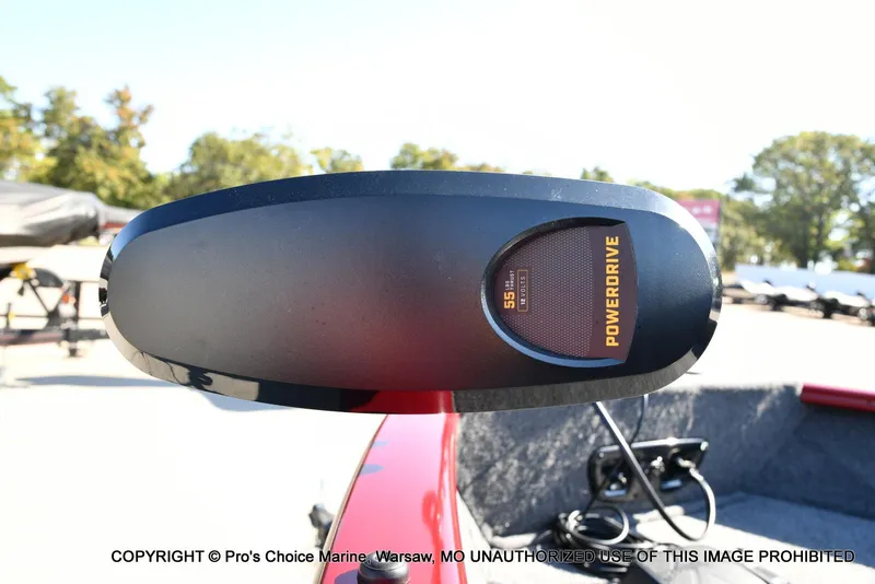 Slide: The Image of 2025 Tracker Pro Guide V-175 Combo boat with PowerDrive motor, outdoor setting. - 16