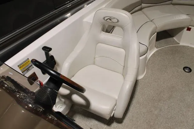 Slide: The Image of 2005 Kayot V220i engine compartment with Volvo Penta engine, showcasing mechanical components. - 11