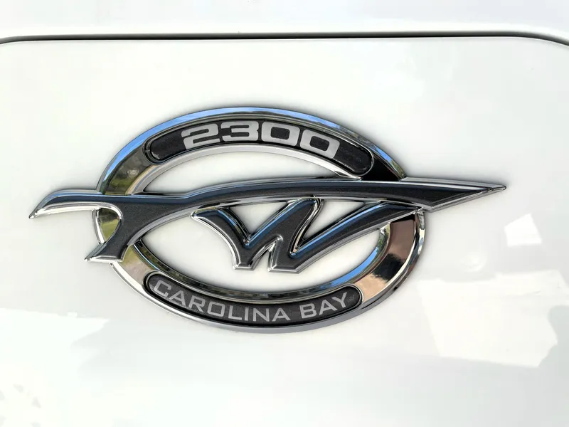 Slide: The Image of Tidewater 2300 Carolina Bay 2020 emblem on white background. - 39