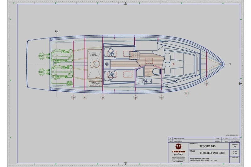 Slide: The Image of Tesoro T40 Inboard 2022 - 91