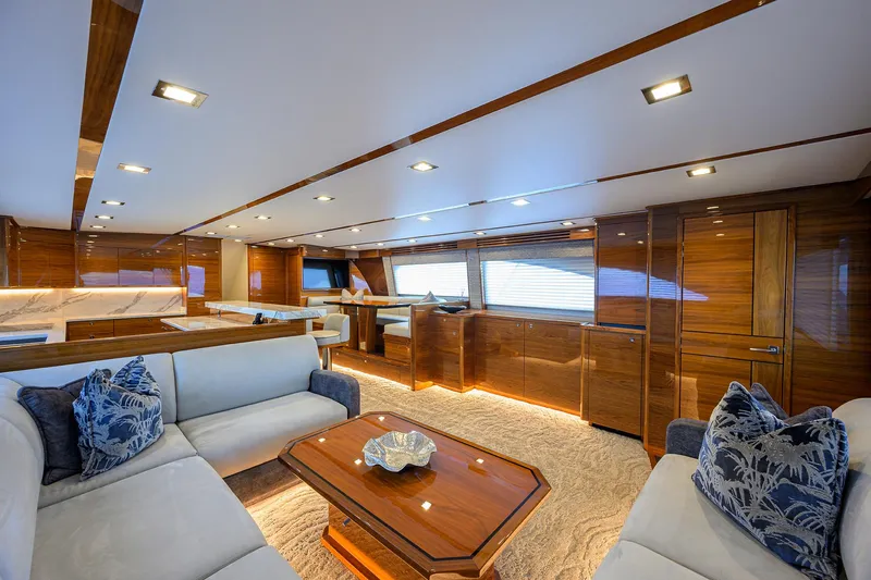 Slide: The Image of Viking 80 A SALT WEAPON - Galley View From Salon - 10