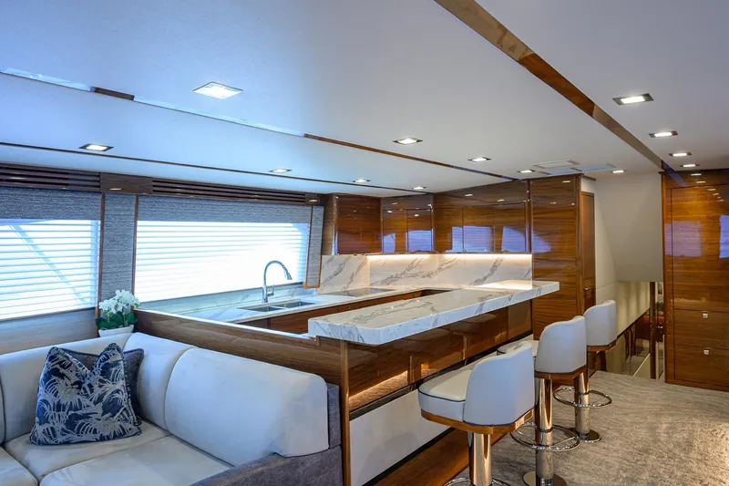 Slide: The Image of Viking 80 A SALT WEAPON - Galley & Bar Stools - 14