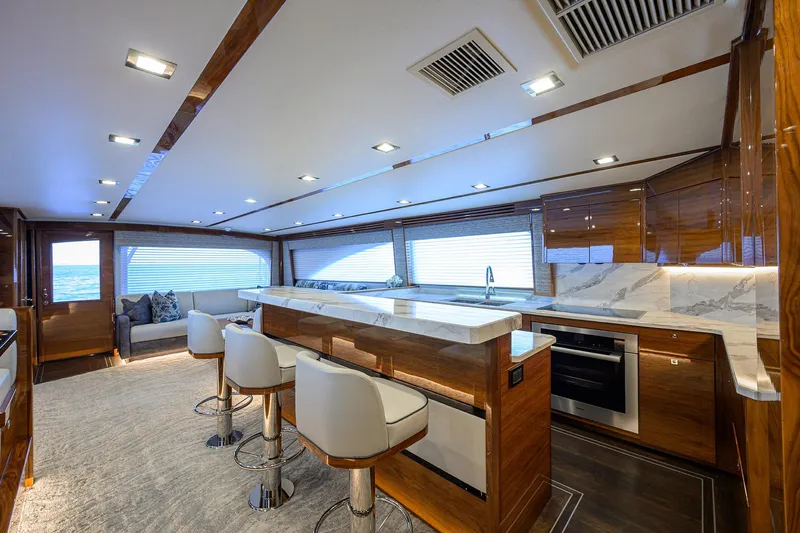 Slide: The Image of Viking 80 A SALT WEAPON - Galley & Bar Stools - 15