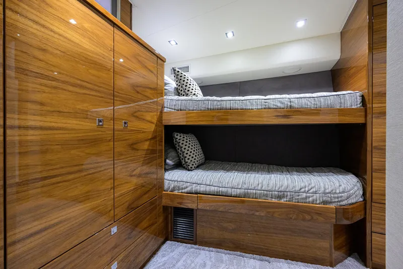 Slide: The Image of Viking 80 A SALT WEAPON - Guest Stateroom Bunks - 33