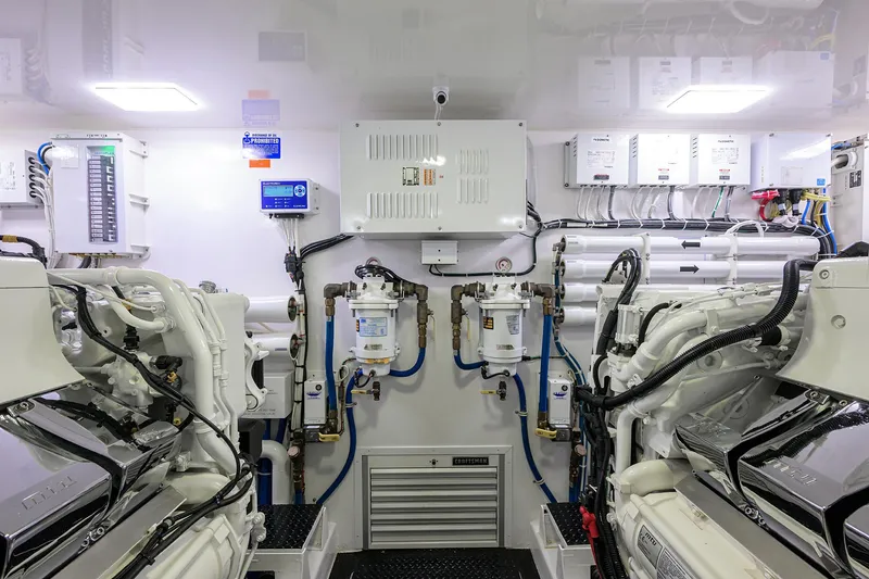 Slide: The Image of Viking 80 A SALT WEAPON - Engine Room - 80