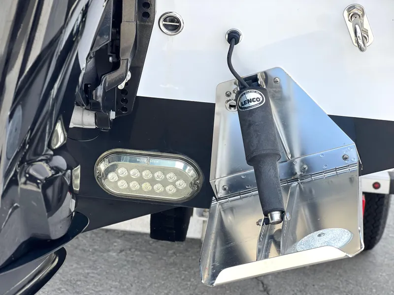 Slide: The Image of 2022 Cape Horn 24 XS boat with Lenco trim tab and underwater LED light. - 6