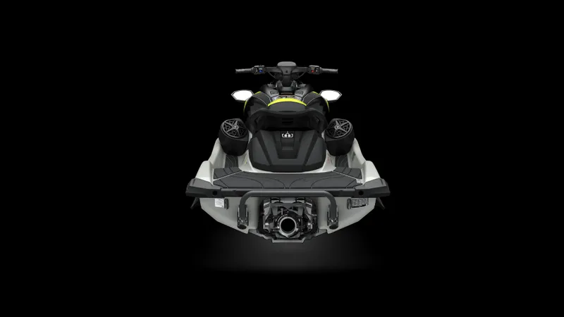 Slide: The Image of 2025 Yamaha Waverunner GP HO with Audio, rear view on black background. - 3