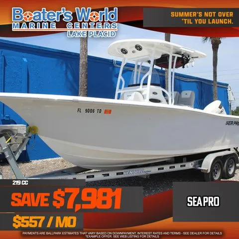 The Image of Sea Pro 219 Center Console 2018 - 1