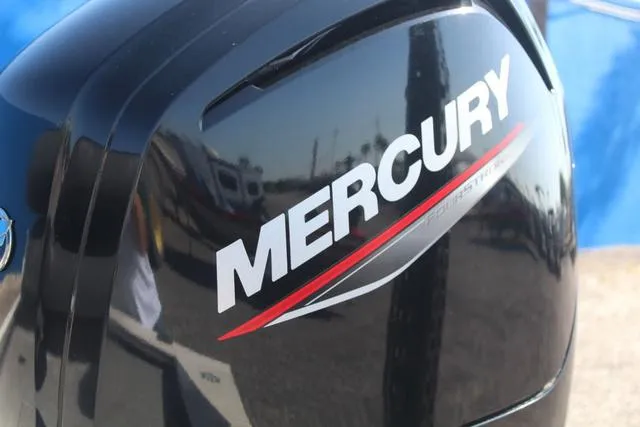 Slide: The Image of Mercury outboard motor on 2021 Tracker Pro Team 175 TXW Tournament Edition boat. - 8