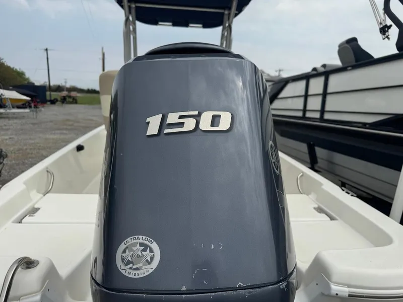 Slide: The Image of 2015 NauticStar 2110 Sport boat with 150 horsepower engine, ultra-low emission. - 1