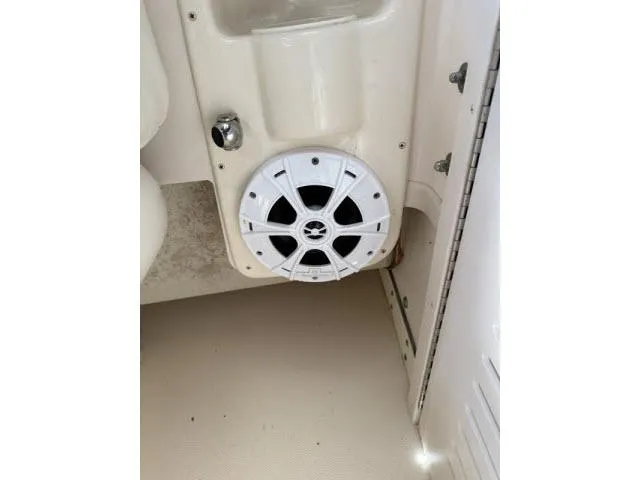 Slide: The Image of Speaker installed on 2005 Grady-White 282 Sailfish boat interior. - 46