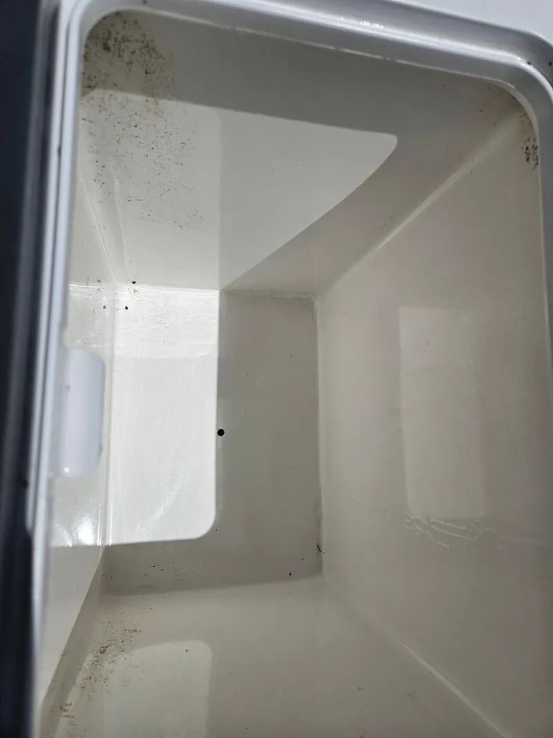 Slide: The Image of Empty storage compartment of 2020 AB Inflatables Oceanus 24VST boat. - 24