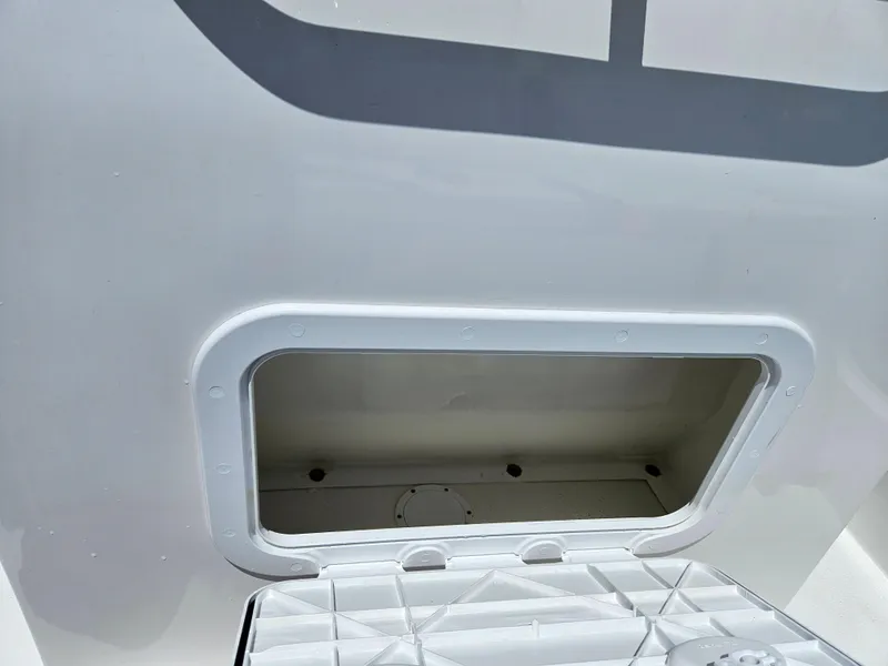 Slide: The Image of Storage compartment on 2020 AB Inflatables Oceanus 24VST boat. - 27