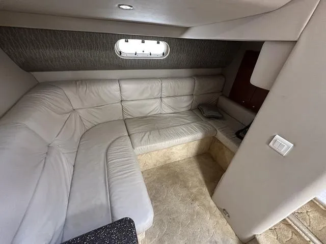 Slide: The Image of Luxurious interior of a 2004 Formula 37PC yacht with plush seating and modern design. - 26