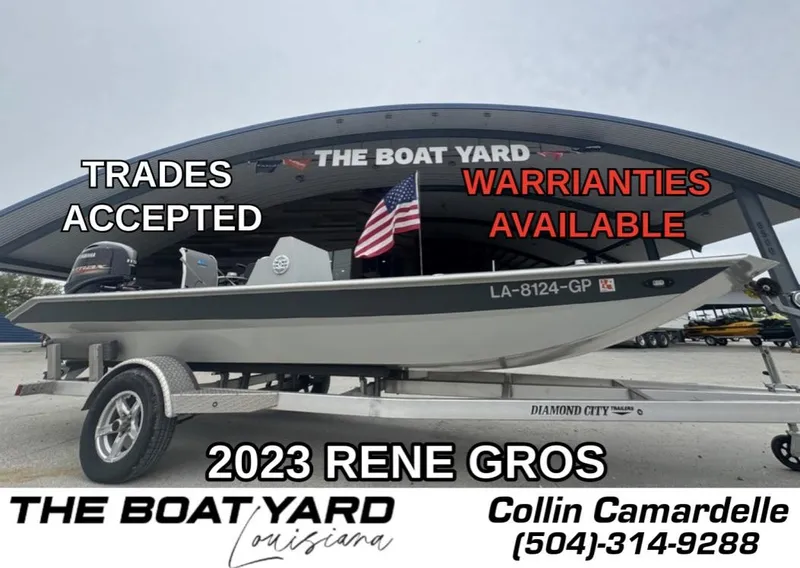 Slide: The Image of 2023 Rene Gros Custom 20 boat at The Boat Yard, trades accepted, warranties available. - 1