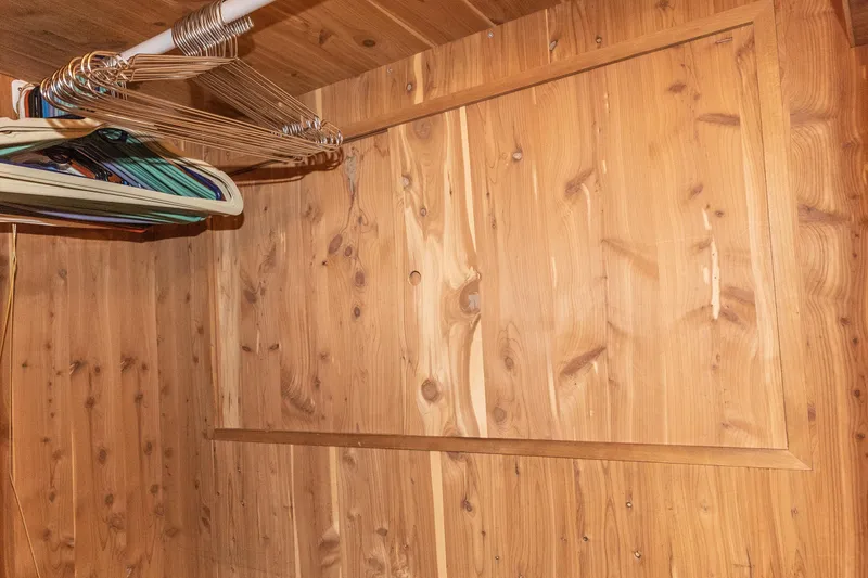 Slide: The Image of Large Cedar-Lined Hanging Locker in Owner's SR - 32