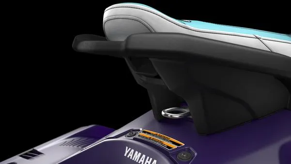 Slide: The Image of 2025 Yamaha Waverunner Jet Blaster LTD 3UP, close-up of seat and rear design. - 7