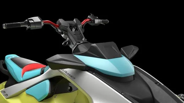 Slide: The Image of 2025 Yamaha Waverunner Jet Blaster Pro 2up, vibrant design, close-up view. - 4