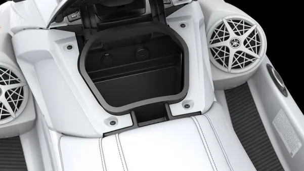 Slide: The Image of 2025 Yamaha Waverunner VX Cruiser with Audio, featuring sleek design and integrated speakers. - 6