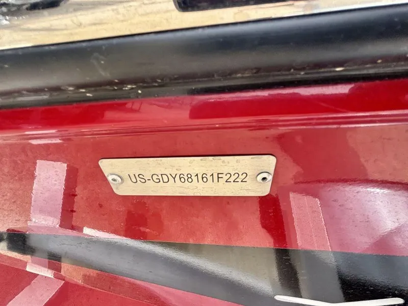 Slide: The Image of 2022 Hurricane SunDeck Sport 185 OB boat with visible hull identification number. - 11