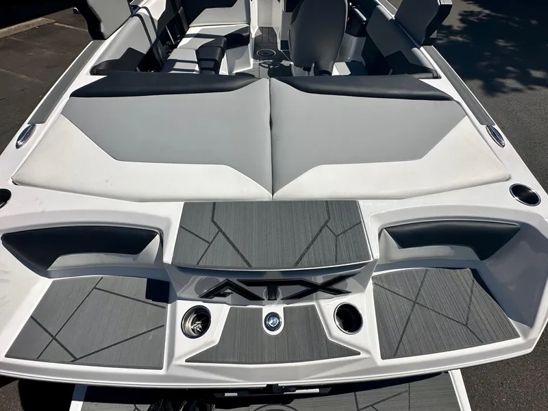 Slide: The Image of 2024 ATX Surf Boats 20 Type-S interior with sleek seating and modern design. - 4