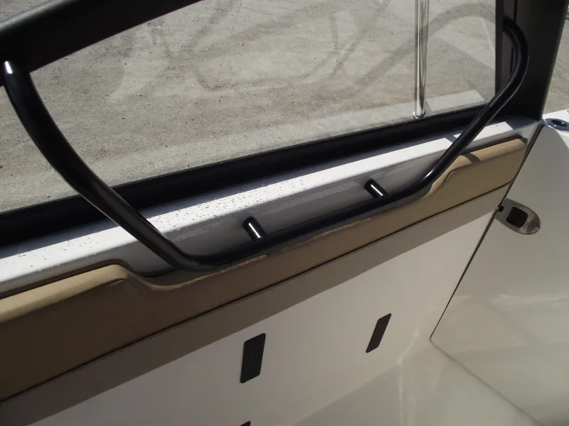 Slide: The Image of 2025 Bayliner Trophy T22SC interior detail with sleek design and modern features. - 17