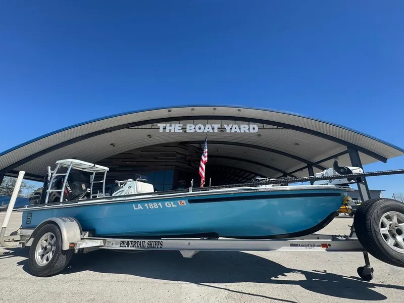 Slide: The Image of 2012 Beavertail Skiffs BT3 boat on trailer at The Boat Yard. - 5