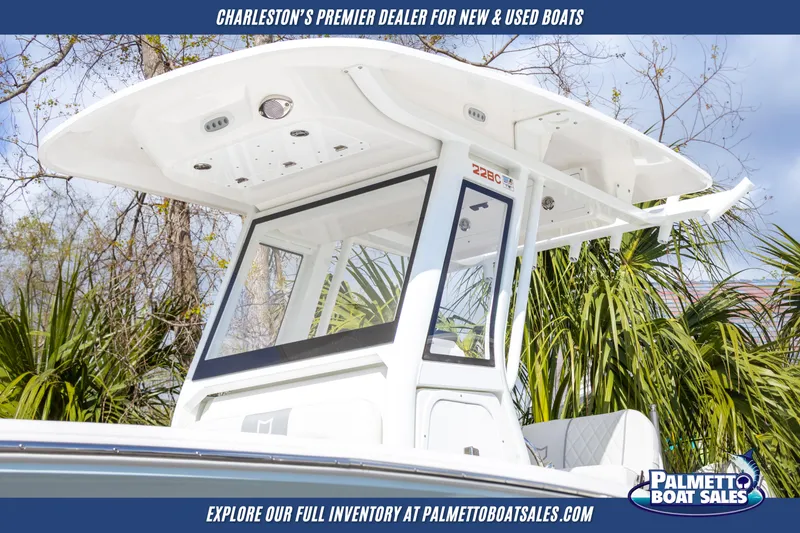 Slide: The Image of 2025 Sea Fox 228 Commander boat showcased by Palmetto Boat Sales. - 6