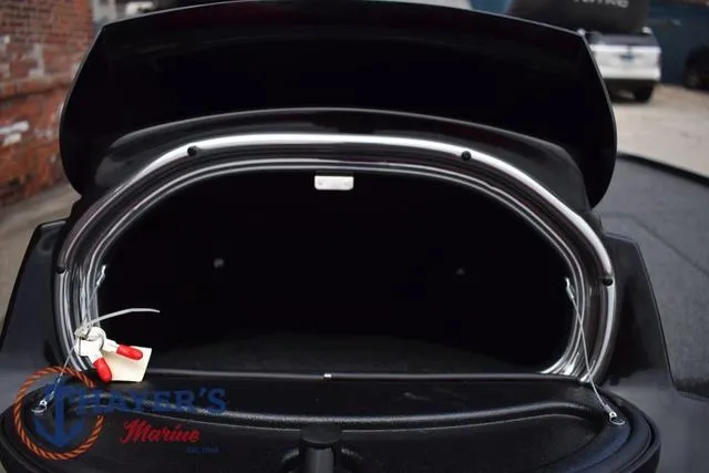 Slide: The Image of Open trunk of a 2020 Nitro Z17 boat, showcasing spacious storage. - 20