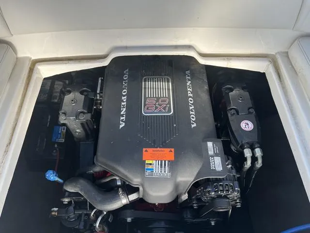 Slide: The Image of Volvo Penta 5.0 GXI engine in 2005 Stingray 220 DR boat. - 3