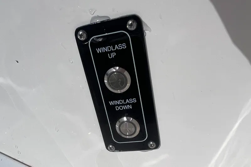 Slide: The Image of Windlass control panel on 2021 Sea Fox 368 Commander boat. - 11