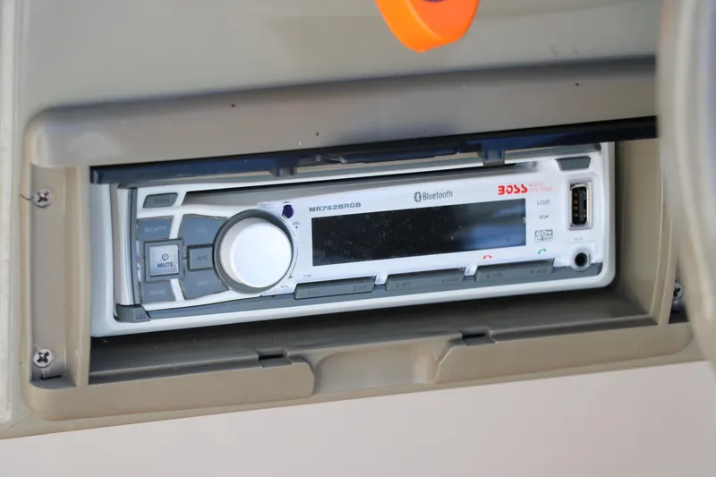 Slide: The Image of 2007 Crownline 240 EX boat stereo system with Bluetooth connectivity. - 33