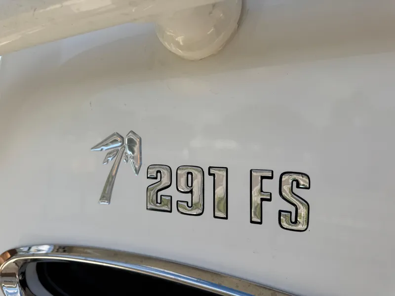 Slide: The Image of Key West 291 FS 2025 model emblem on white surface. - 30