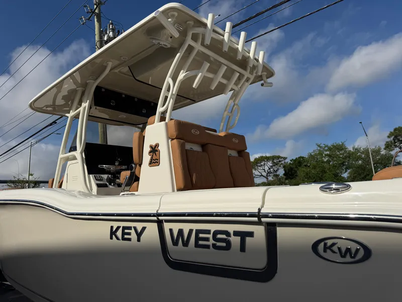 Slide: The Image of 2025 Key West 291 FS boat with sleek design and modern features. - 5