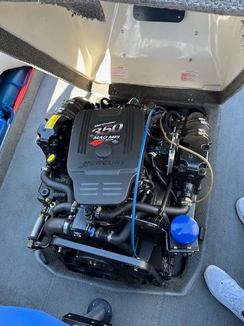 Slide: The Image of 2007 Ski Centurion T-5 Competition engine, detailed view, showcasing components and layout. - 8