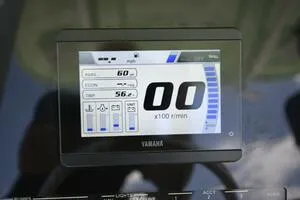 Slide: The Image of Bow view of 2023 Sea Pro 239 Deep V CC boat on trailer. - 18