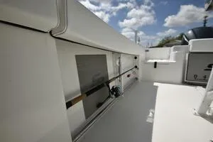 Slide: The Image of 2023 Sea Pro 239 Deep V CC boat with livewell and engine detail. - 27