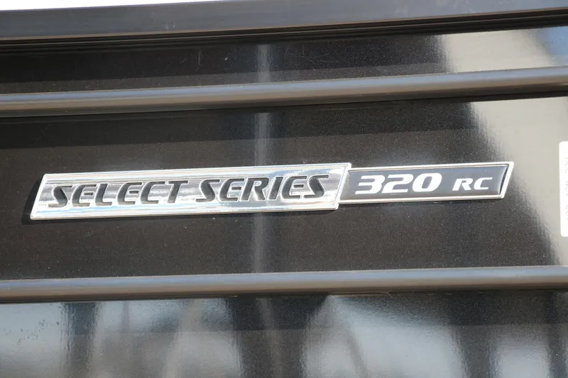 Slide: The Image of 2024 SunCatcher Select 320 RC logo on a sleek black surface. - 17