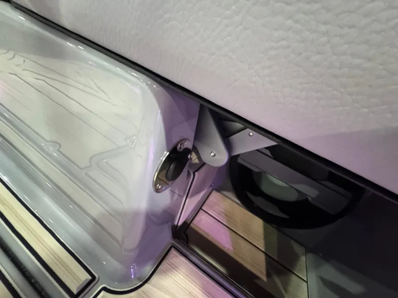 Slide: The Image of 2025 Supra SL interior detail showcasing sleek design and modern materials. - 45