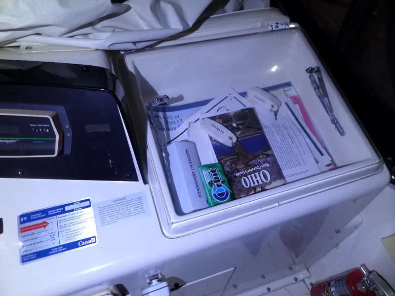 Slide: The Image of Hatteras 38 Convertible 1988 - 55