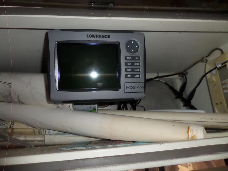 Slide: The Image of Hatteras 38 Convertible 1988 - 68