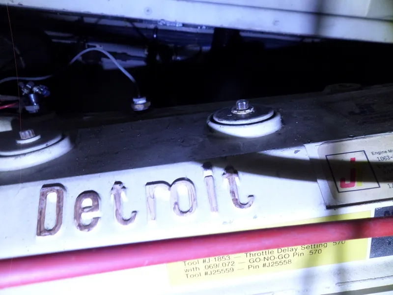 Slide: The Image of Hatteras 38 Convertible 1988 - 81