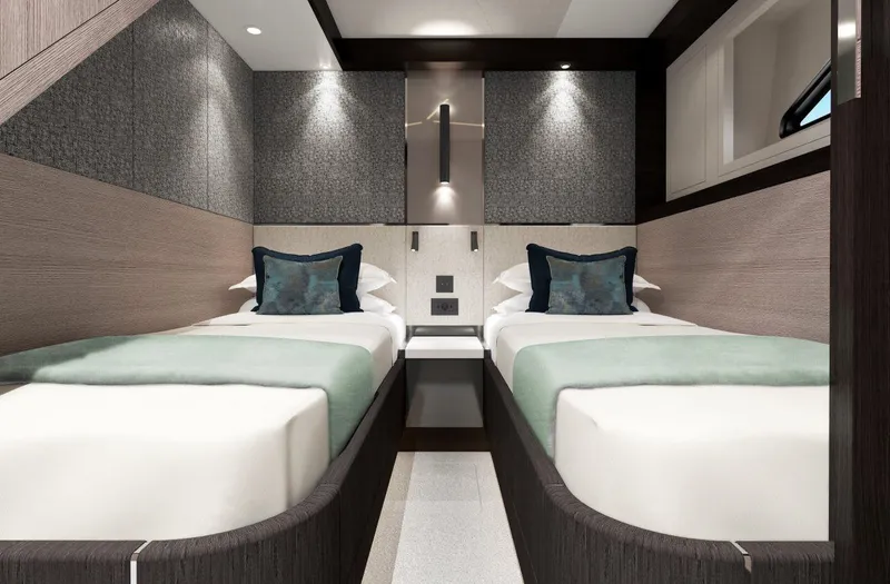 Slide: The Image of Manufacturer Provided Image: Sunseeker Manhattan 68 Twin Cabin - 21