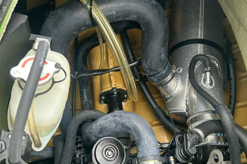 Slide: The Image of Engine components of a 2013 Sea-Doo GTI SE 130 watercraft. - 8