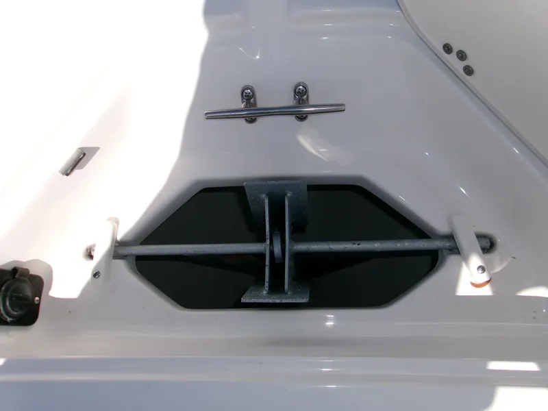 Slide: The Image of Anchor storage compartment on 2025 Key West 203 FS boat. - 15