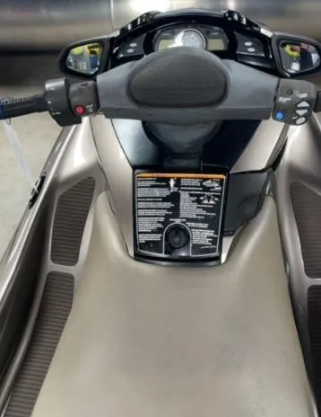 Slide: The Image of 2011 Yamaha WaveRunner FX Cruiser SHO dashboard and controls, close-up view. - 8