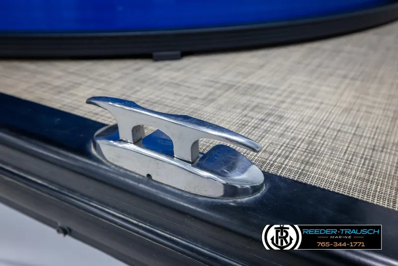 Slide: The Image of Silver cleat on 2018 Cypress Cay 233 Seabreeze boat deck. - 44