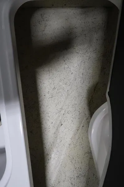 Slide: The Image of 2023 Hurricane SunDeck Sport 205 OB interior flooring detail. - 21