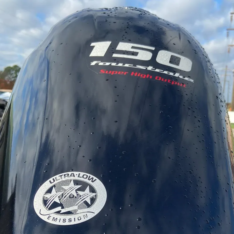 Slide: The Image of 2025 Xpress H20 Bass boat engine, 150 horsepower, super high output, ultra-low emission. - 3